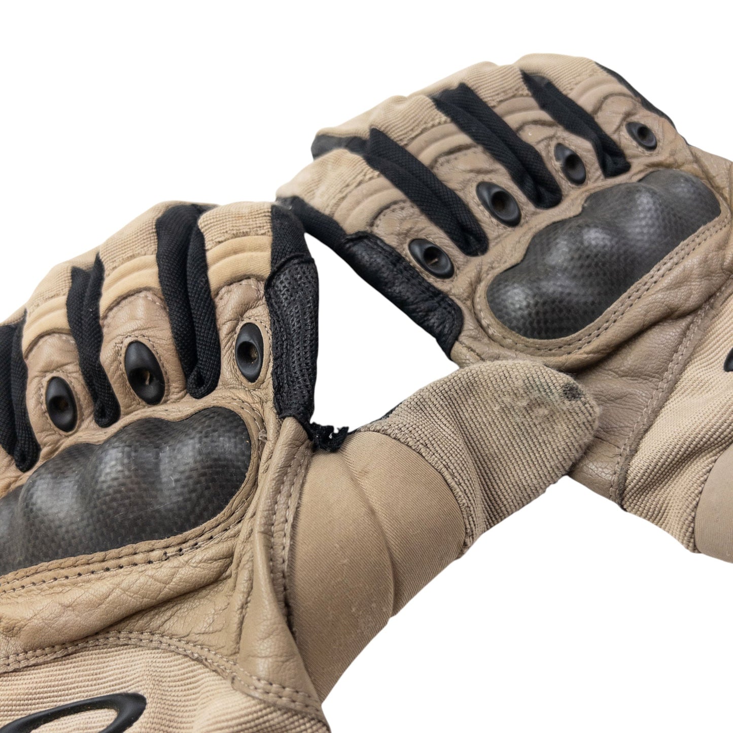 Vintage 2000s Oakley Factory Pilot Gloves Size XXL | O/S, Multicoloured