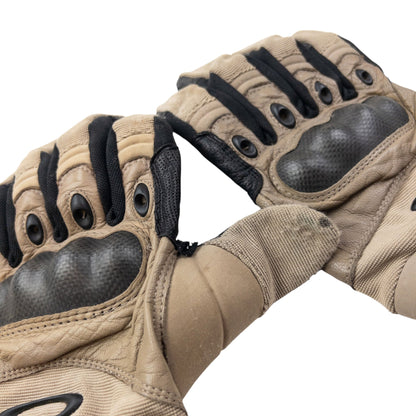 Vintage 2000s Oakley Factory Pilot Gloves Size XXL | O/S, Multicoloured