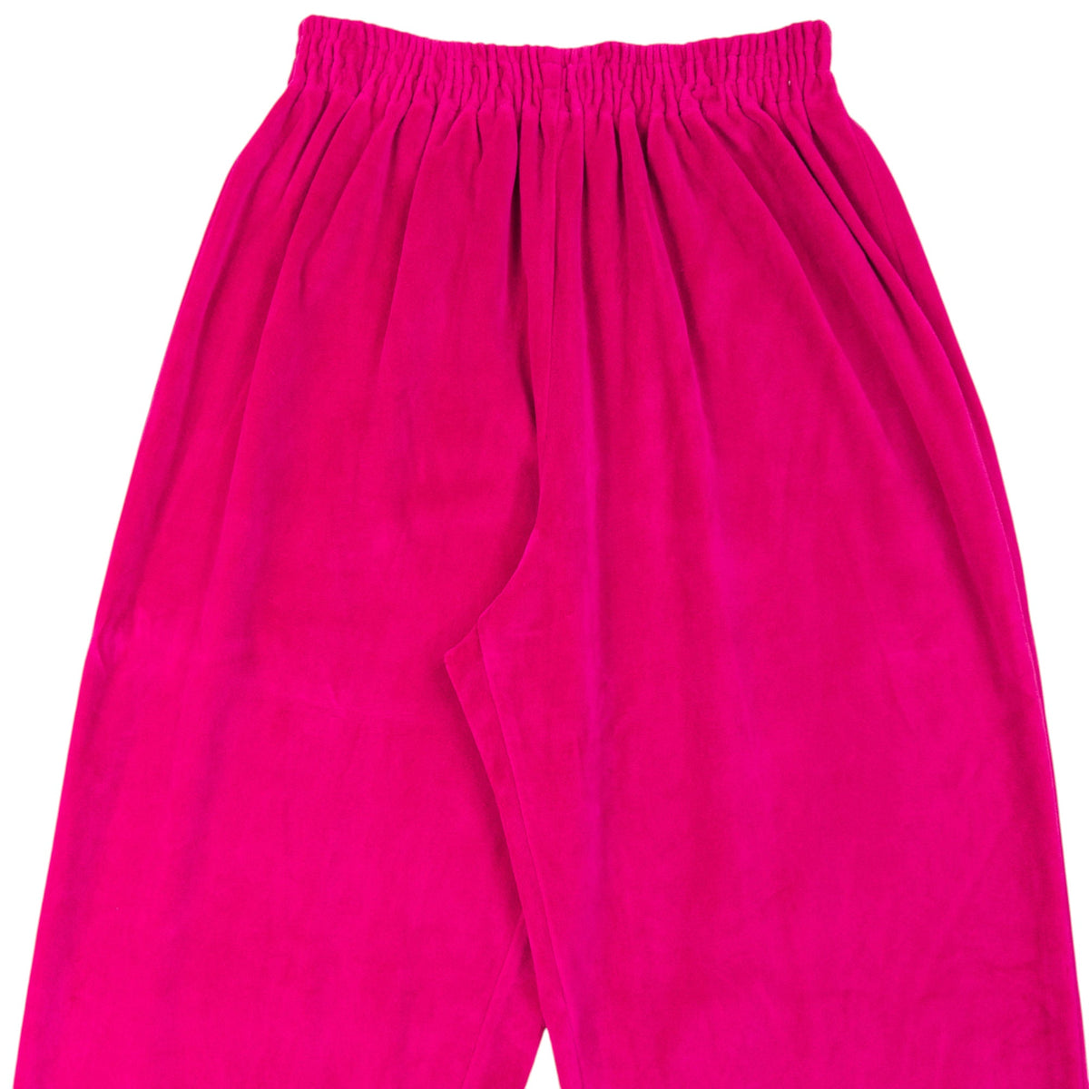 Vintage 90s YSL Yves Saint Laurent Velour Lounge Set Womens Size M | Medium, Pink