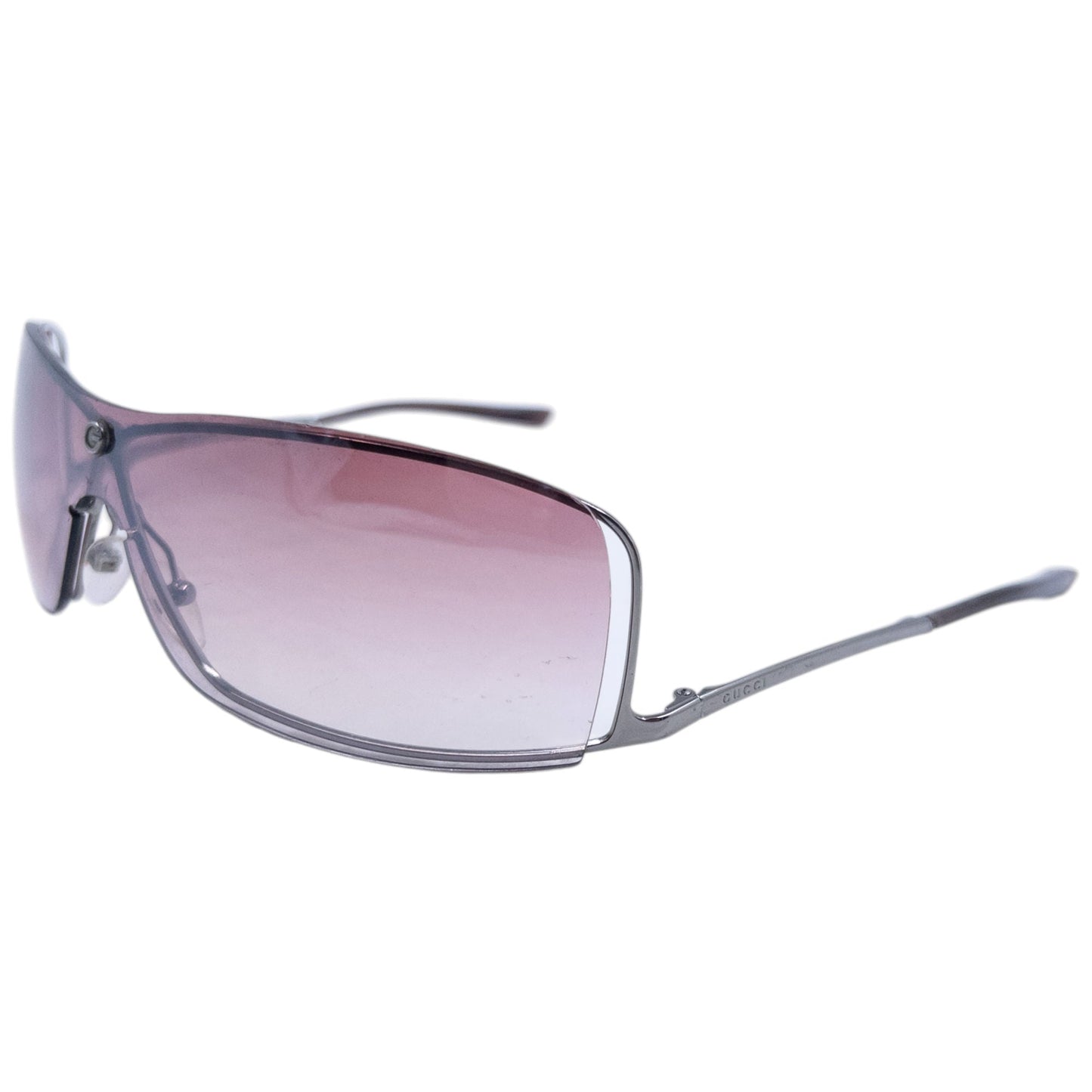 Vintage 2000s Gucci By Tom Ford Upside Down Sunglasses | O/S, Red