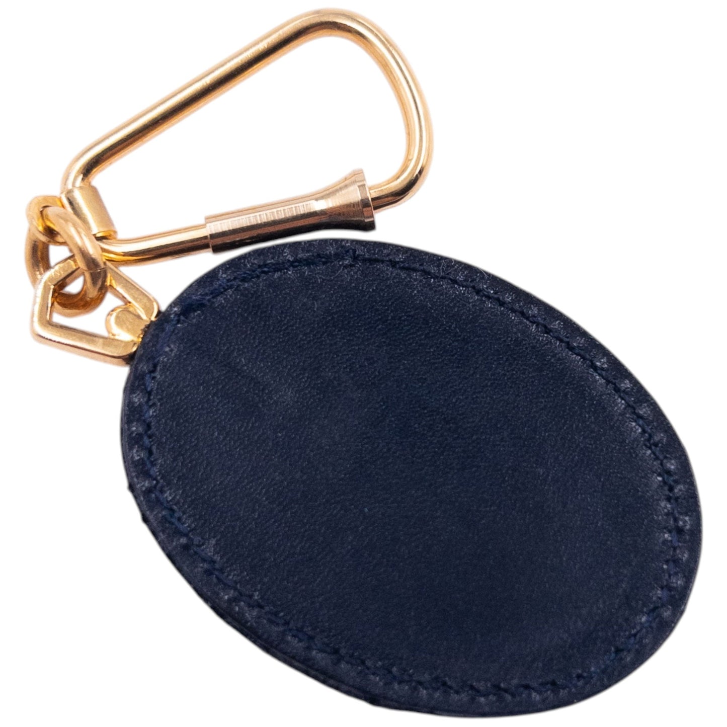 Vintage 90s Dior Leather Keychain | O/S, Gold