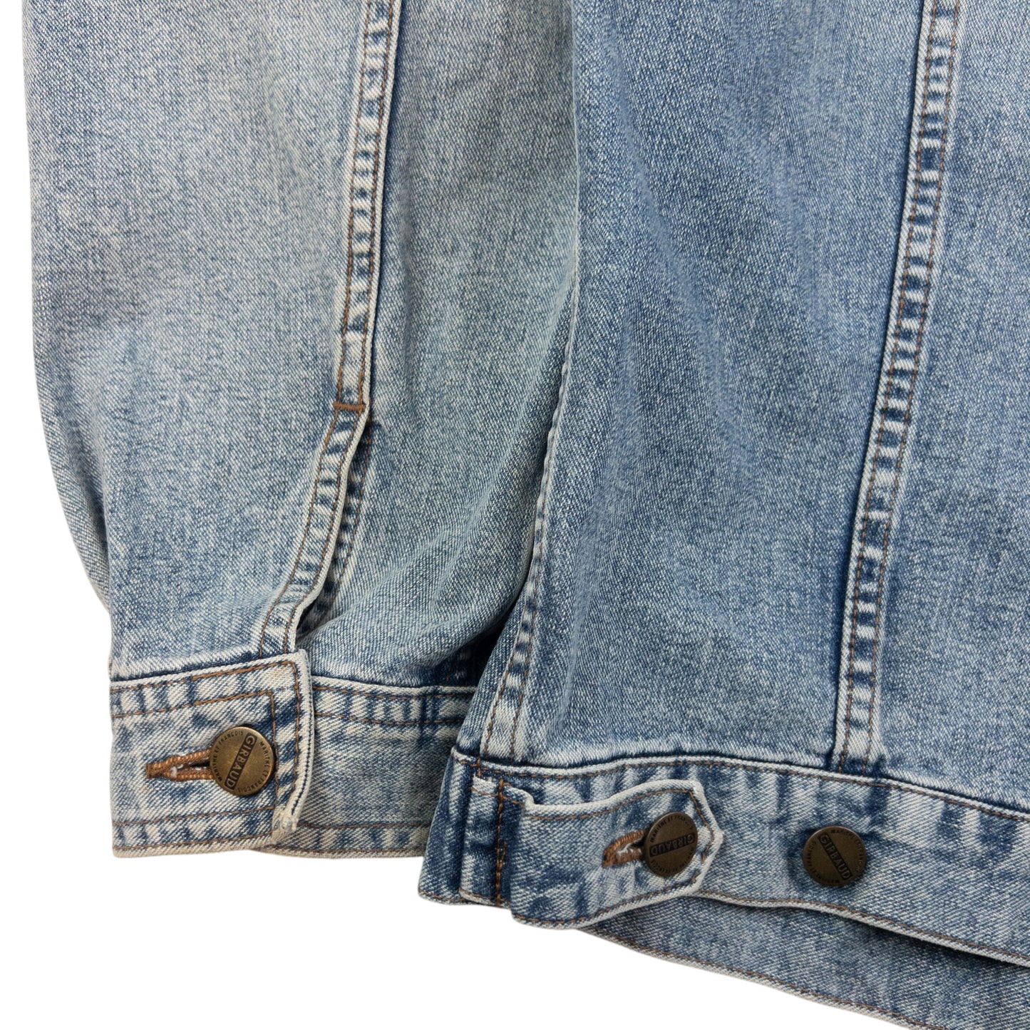 Vintage Marithe + Francois Girbaud Cropped Denim Jacket Size S