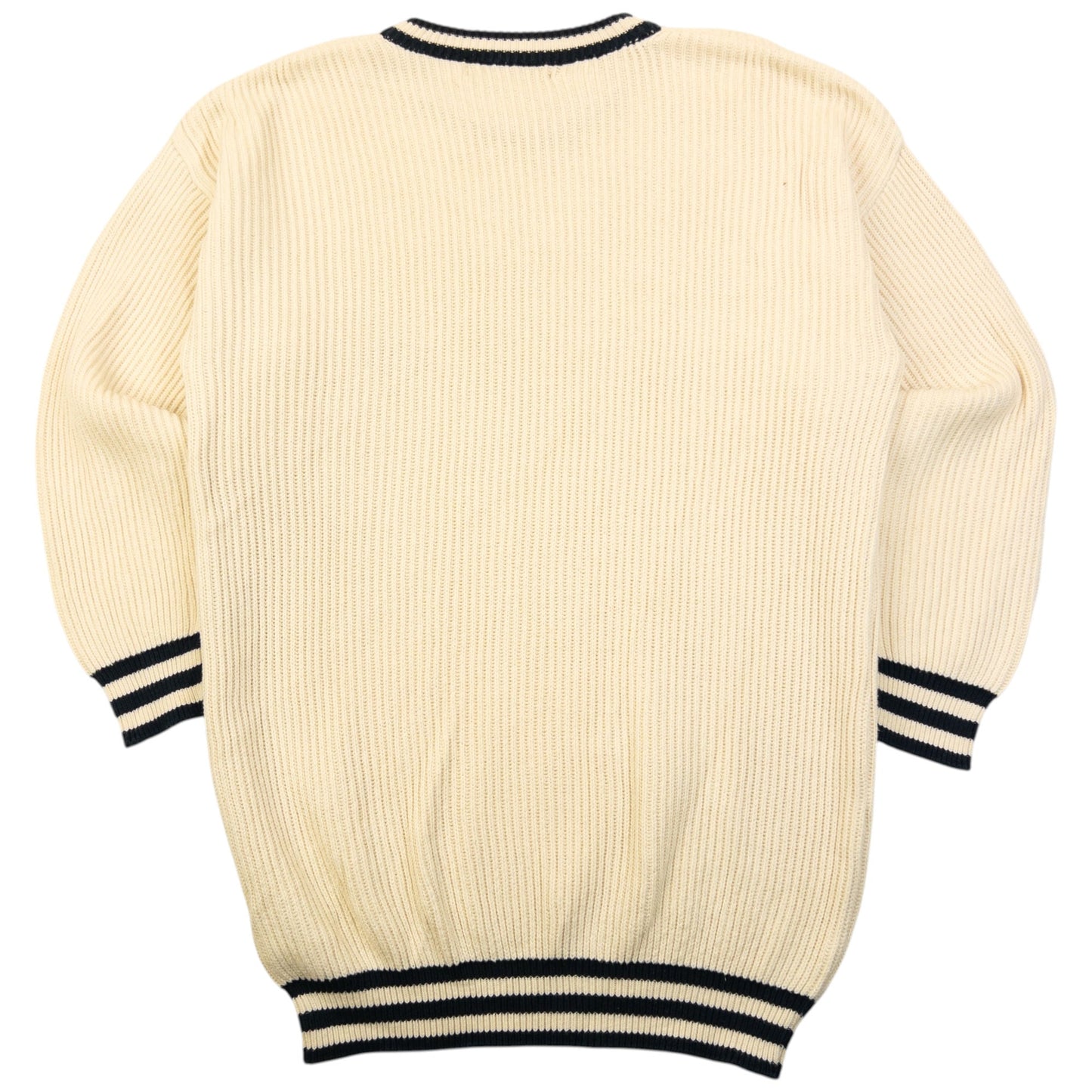 Vintage 90s Burberry Ribbed Knit Jumper Size S | Small, Multicoloured