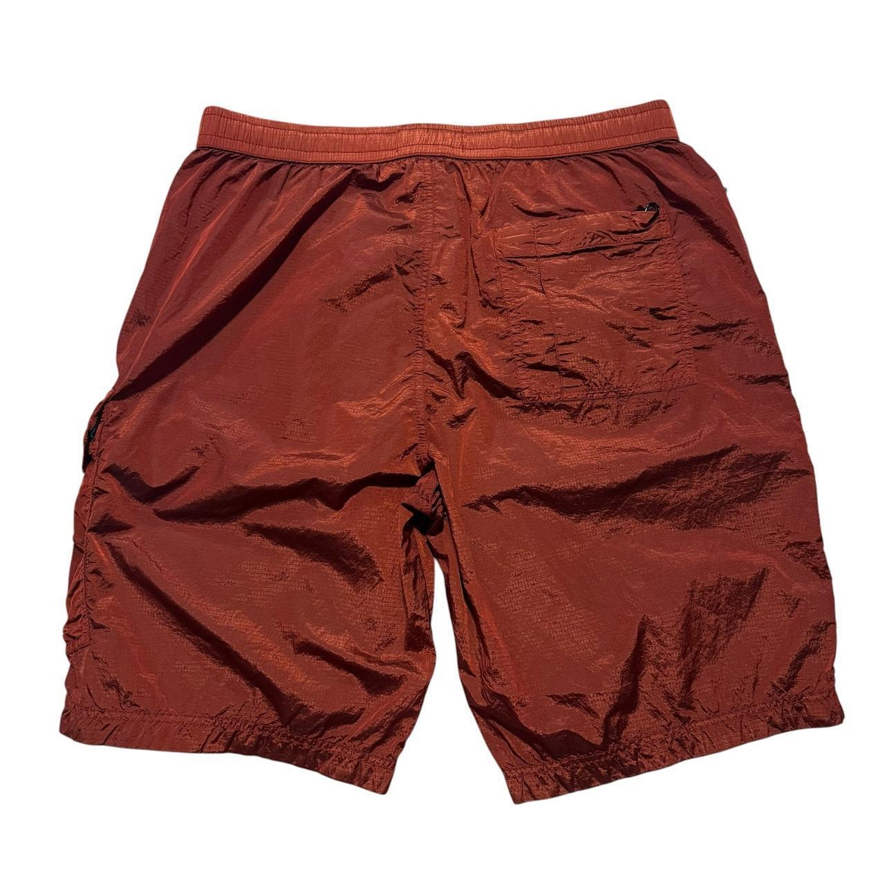 Stone Island Nylon Cargo Shorts | W34, Rust