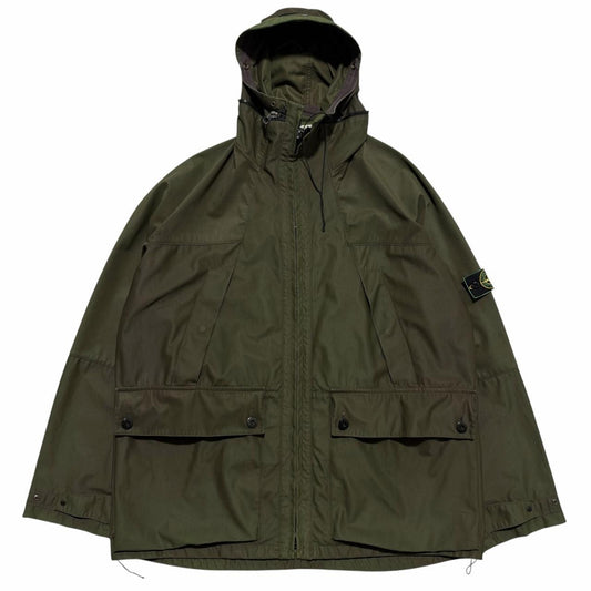Stone Island 1998 Nylam Jacket | XL, Olive Green
