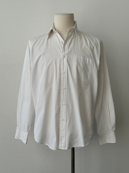 Yves Saint Laurent Pour Homme 2000s Cotton Logo Shirt -