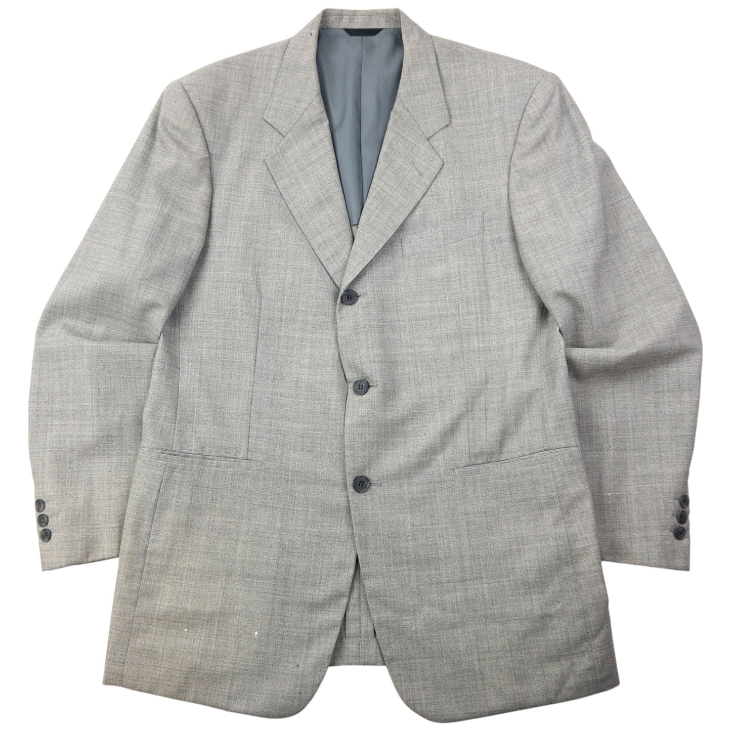 Vintage 90s Yohji Yamamoto D'Urban A.A.R Jacket & Trousers Suit Set Size M | Medium, Grey