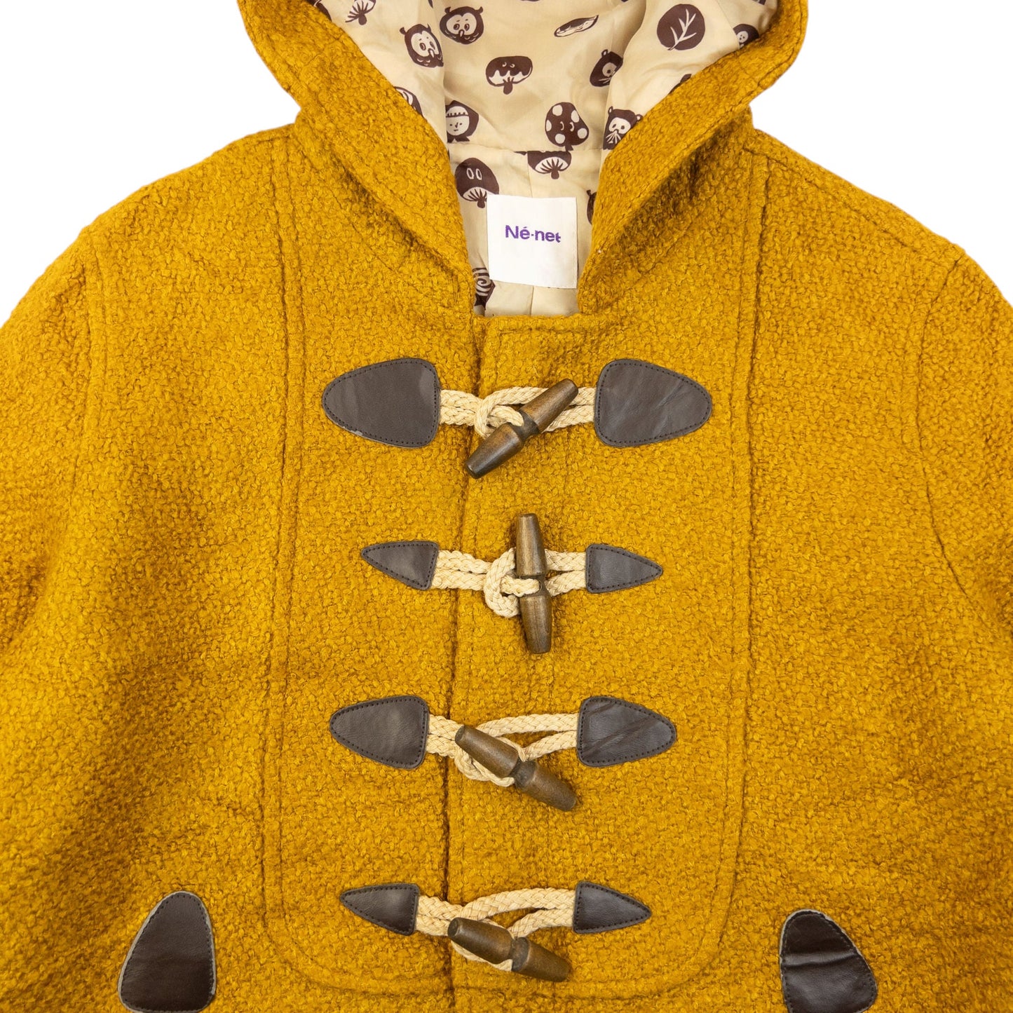 Vintage 2000s Ne-Net By Issey Miyake Wool Duffle Jacket Size S | O/S, Brown