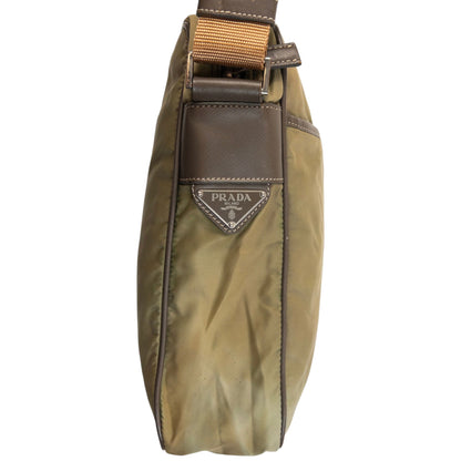 Vintage 2000s Prada Crossbody Bag | O/S, Brown