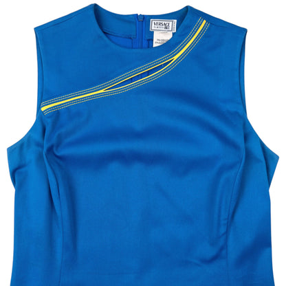 Vintage 90s Versace Classic V2 Dress Womens Size M