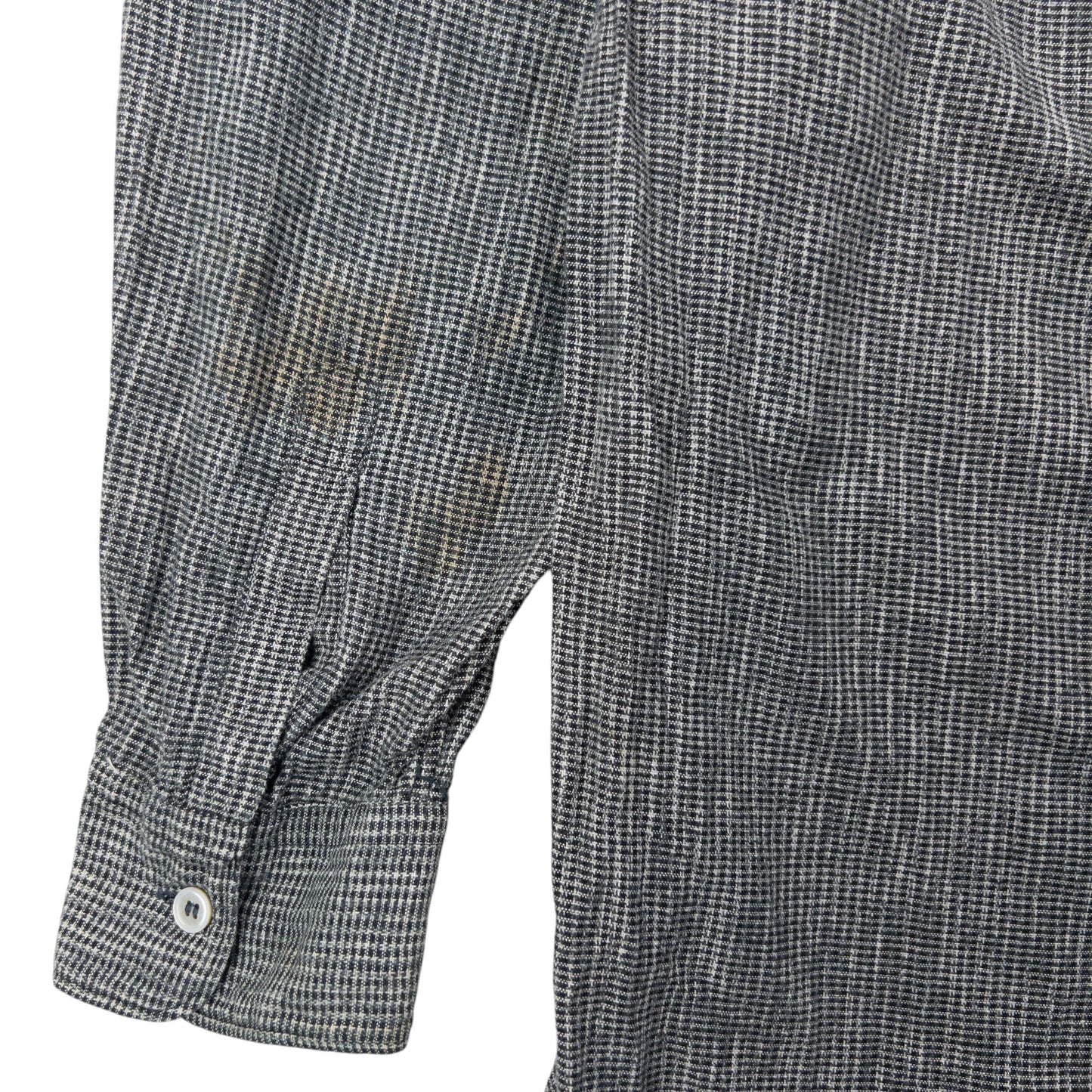 Vintage 90s Comme Des Garçons HOMME Long Sleeve Button Up Shirt Size | Large, Grey