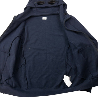 Vintage CP Company Goggle Hood Zip Up Hoodie Size M | Medium, Navy