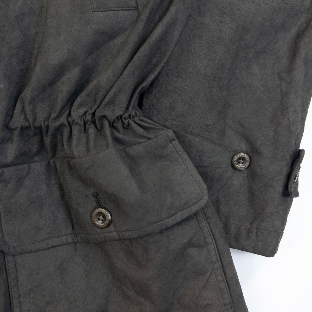 Vintage 90s Burberry Zip Up Jacket Size L | Large, Grey
