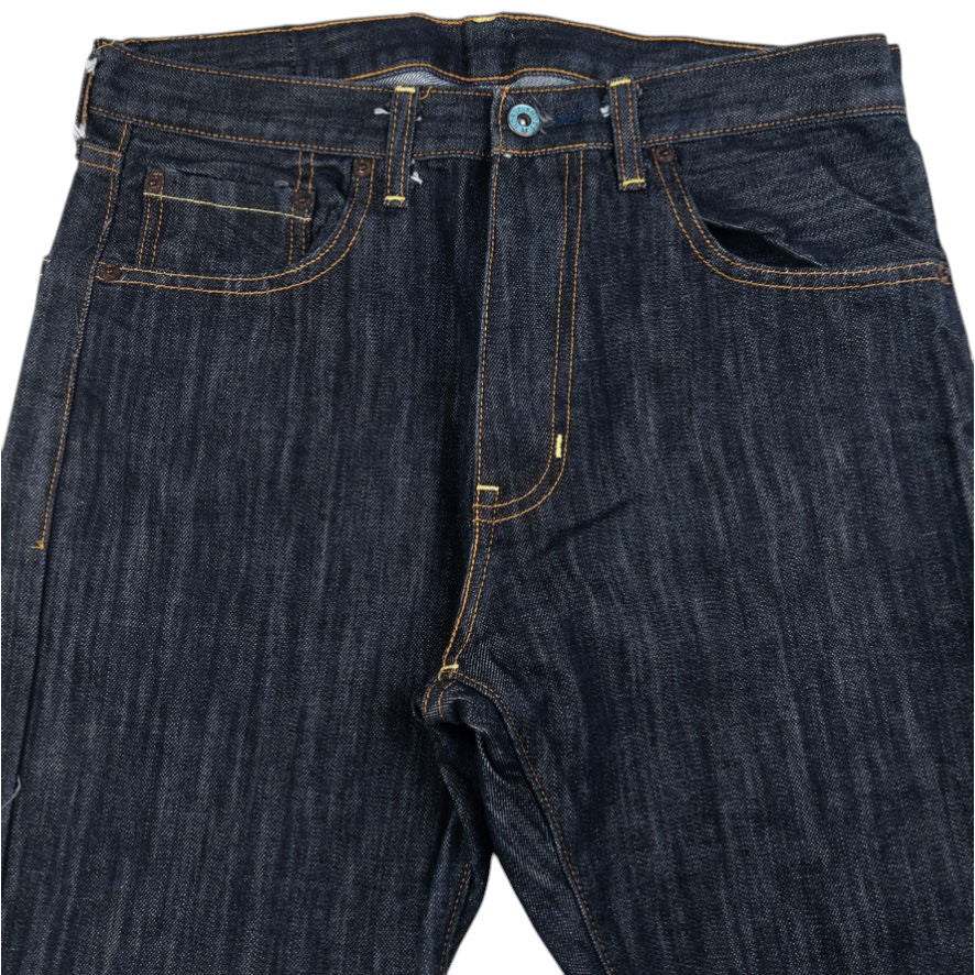 Vintage Sugoi Embroidered Koi Fish Japanese Denim Jeans Size W31