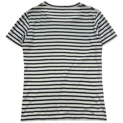 Vintage Burberry Striped T Shirt Woman's Size M