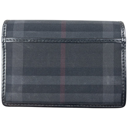 Vintage 2000s Burberry Nova Check Card Holder | O/S, Black