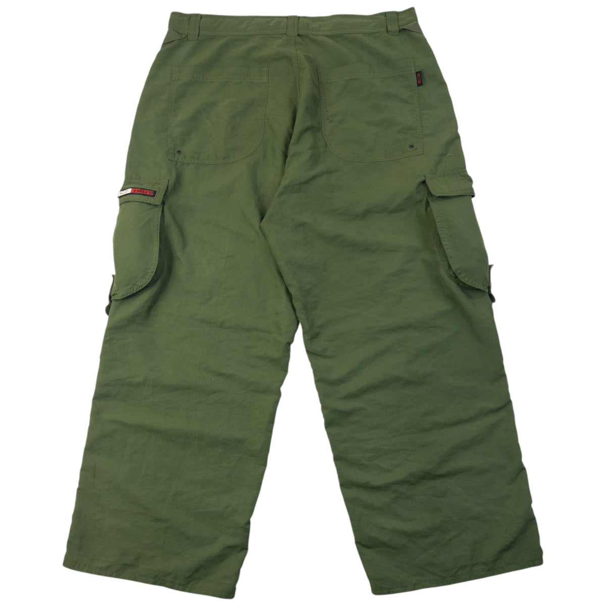 Vintage 90s Oakley Lightweight Cargo Trousers Size W35 | W35, Green