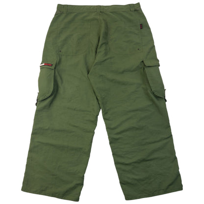 Vintage 90s Oakley Lightweight Cargo Trousers Size W35 | W35, Green