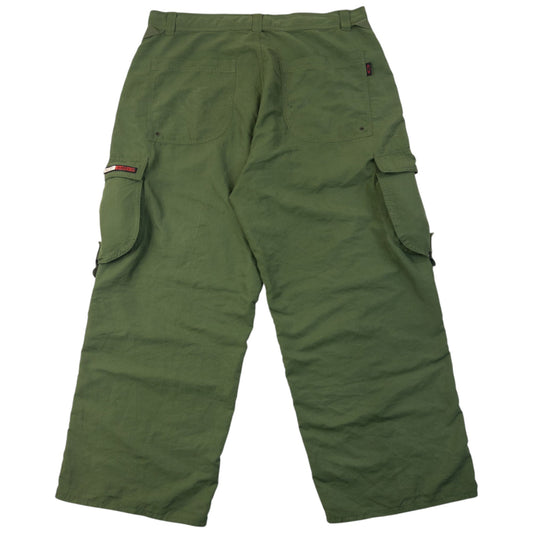 Vintage 90s Oakley Lightweight Cargo Trousers Size W35 | W35, Green
