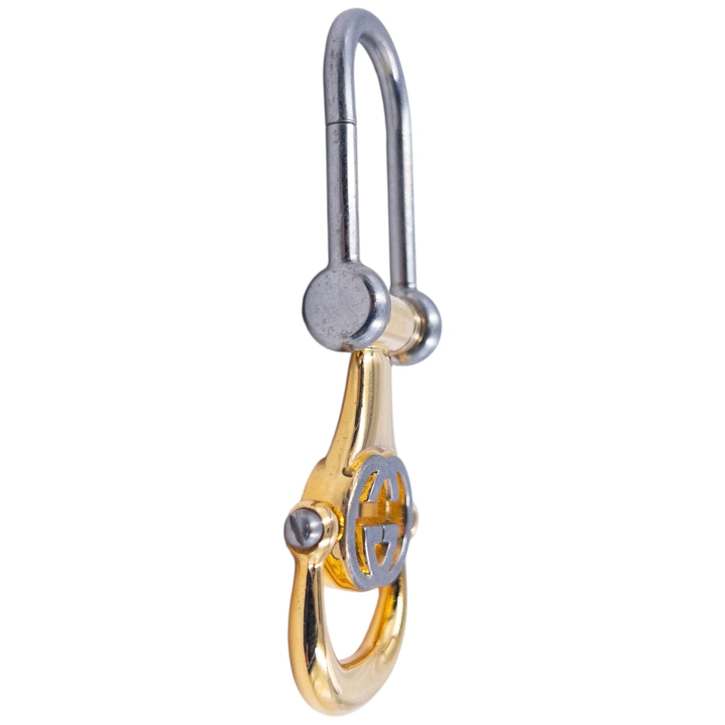 Vintage 80s Gucci Cut-Out Keyring | O/S, Gold