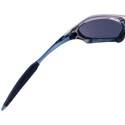 Vintage 2002 Oakley Splice FMJ+ Crystal Black Ice Iridium Sunglasses