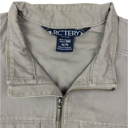 Vintage 2000s Arcteryx Crosswire Canvas Zip Up Jacket Size XL | XL, Grey