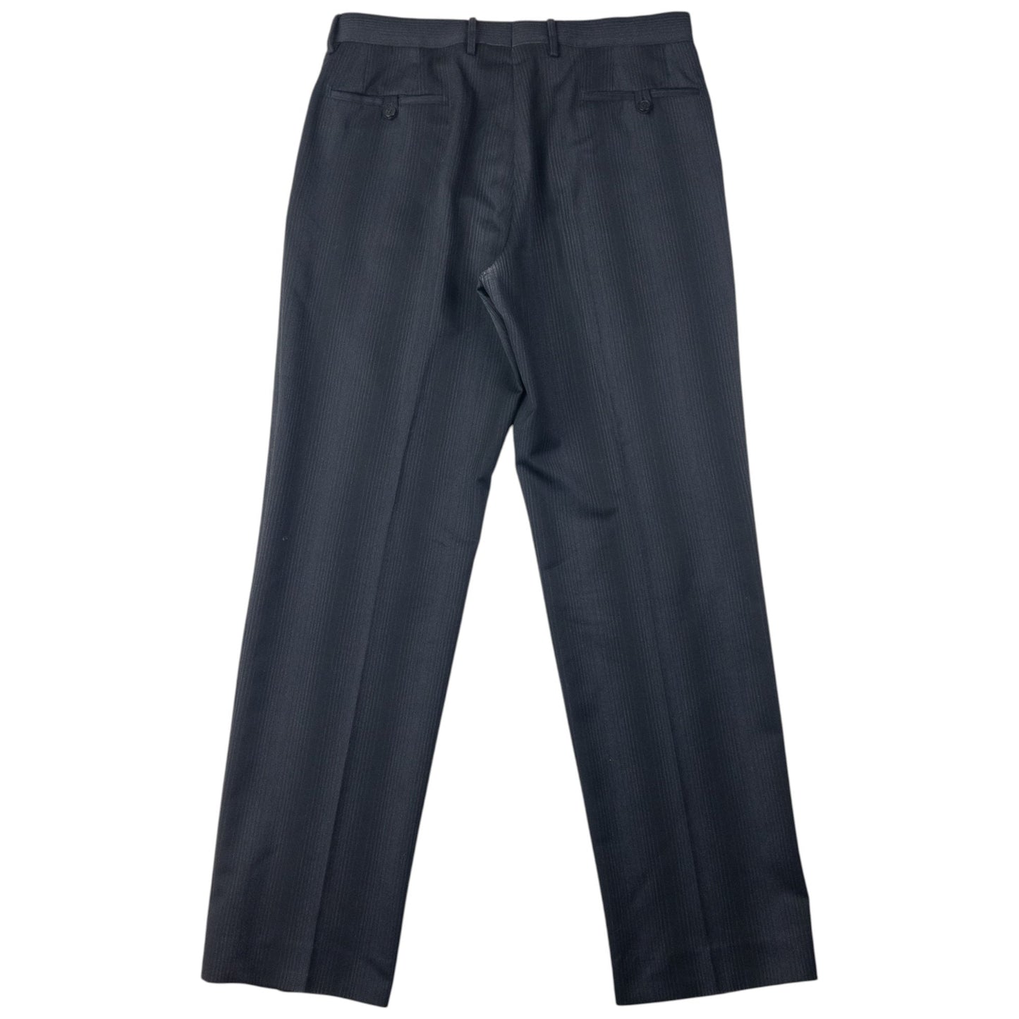 Vintage Versace Classic Striped Jacket & Trousers Suit Set Size L