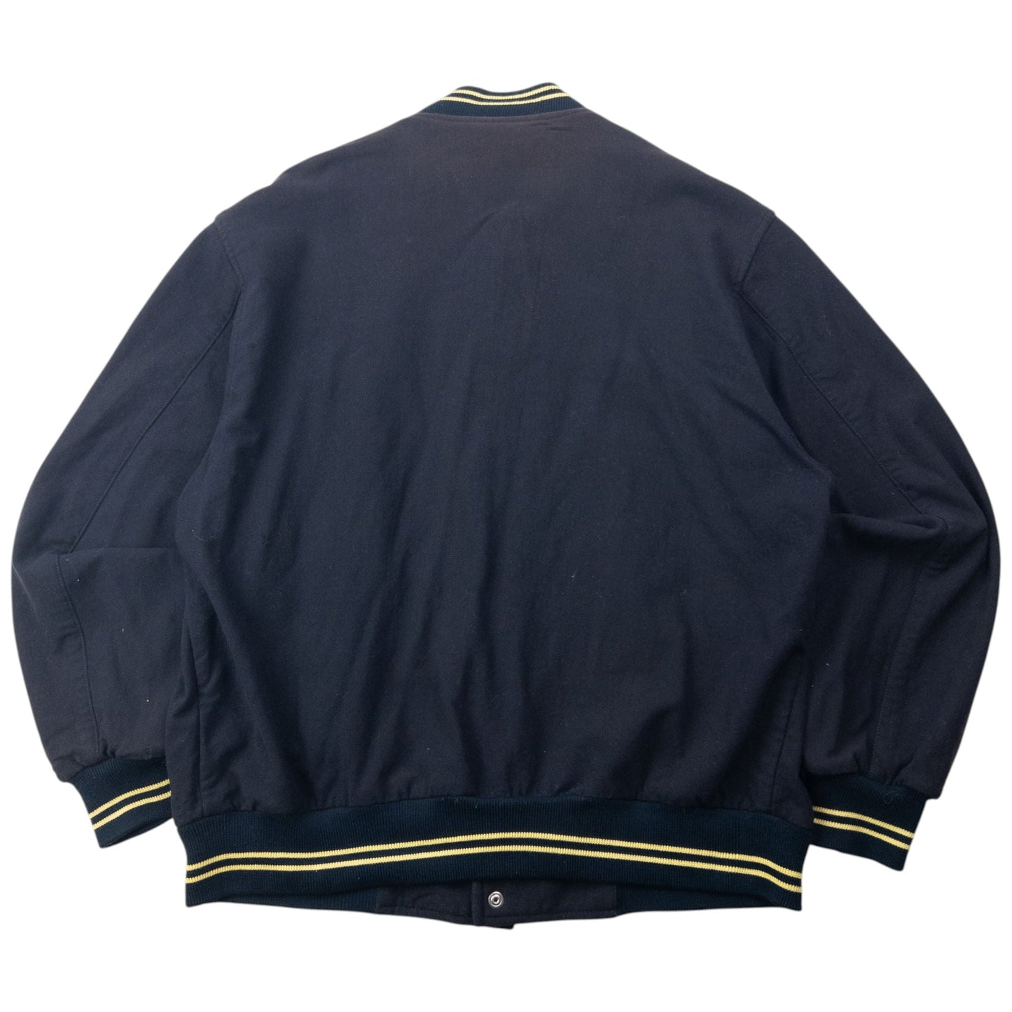 Vintage 90s Burberry Varsity Wool Bomber Jacket Size M | Medium, Multicoloured