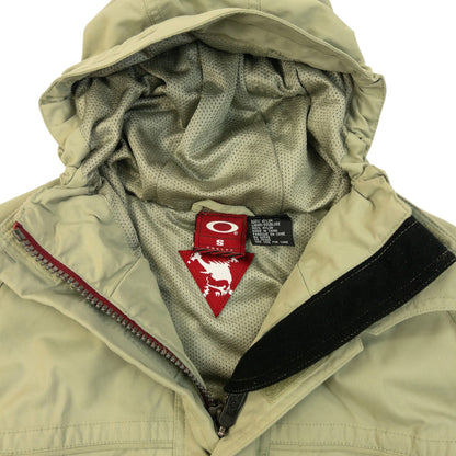 Vintage 90s Oakley Zip Up Snowboarding Jacket Size S | Small, Green