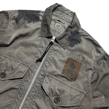 CP Company Seed Nylon Overshirt | Medium, Grey