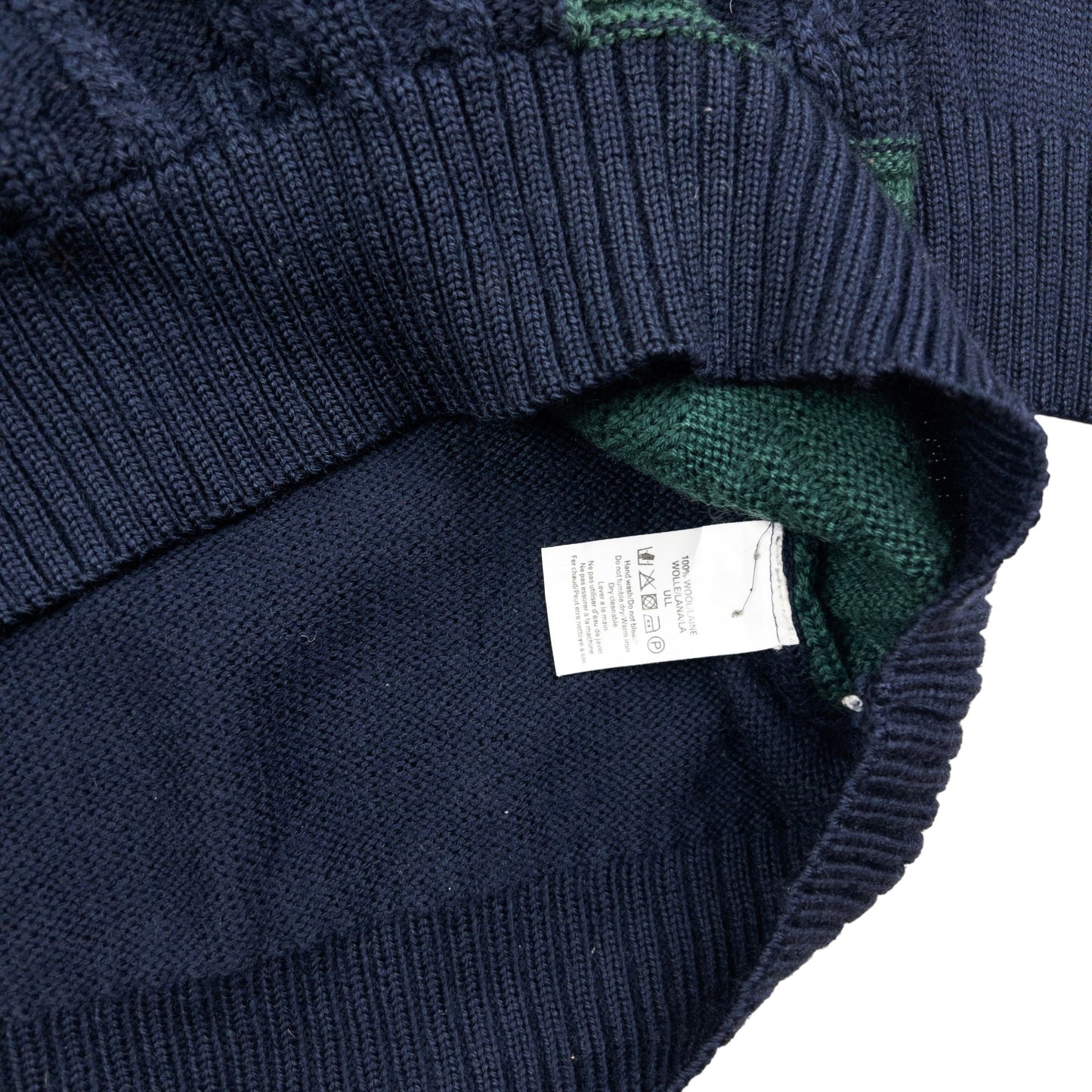 Vintage Burberry Embroidered Knit Jumper Size M