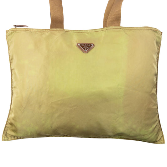 Vintage 90s Prada Shoulder Bag | O/S, Brown