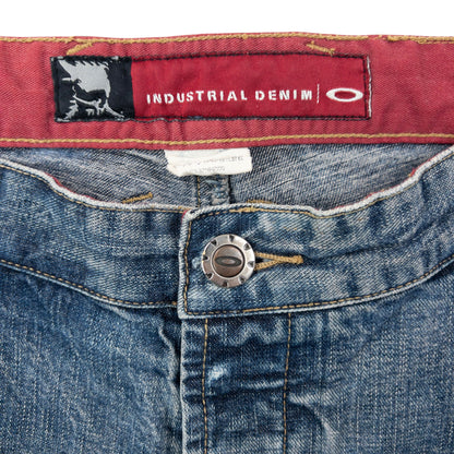 Vintage 2000s Oakley Industrial Denim Jeans Size W36 | W36, Blue