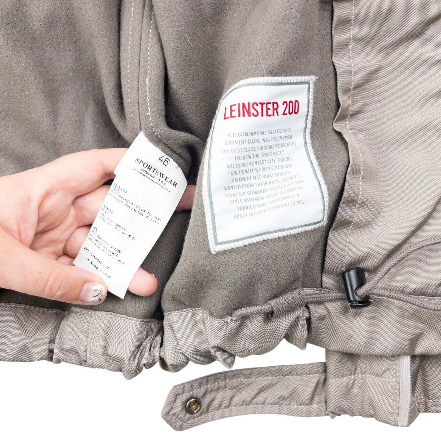 Vintage 2011 CP Company Leinster 200 Goggle Hood Jacket Size XS | XS, Grey