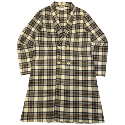 Vintage 90s Yohji Yamamoto Checkered Wool Jacket Size M | Medium, Red