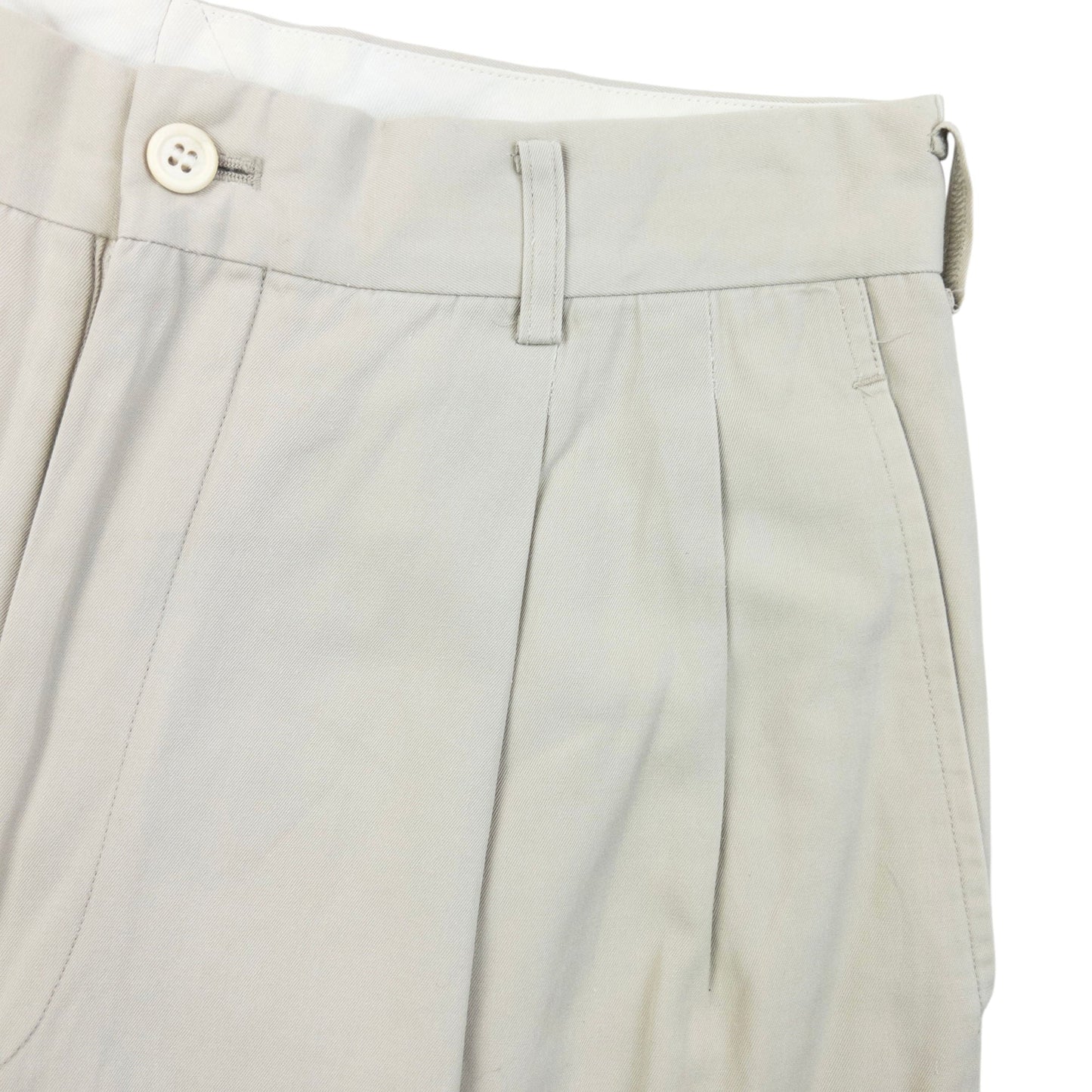 Vintage 1993 Comme Des Garçons HOMME Pleated Trousers Size W29 | W29, Cream