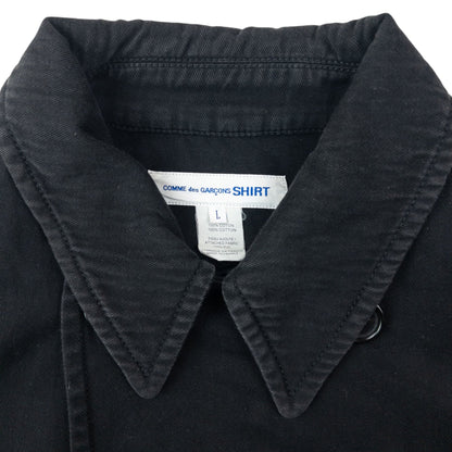 Comme Des Garçons SHIRT Button Up Jacket Size M | Medium, Black