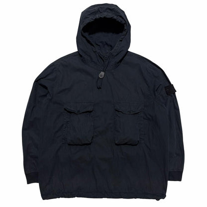 Stone Island Navy Pullover Ghost Smock | XXL, Navy