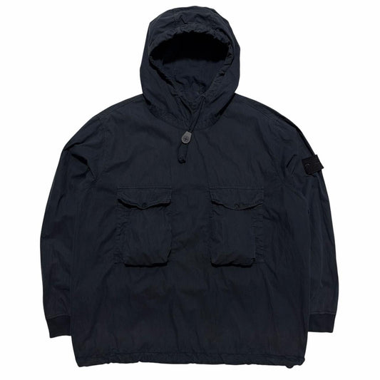 Stone Island Navy Pullover Ghost Smock | XXL, Navy