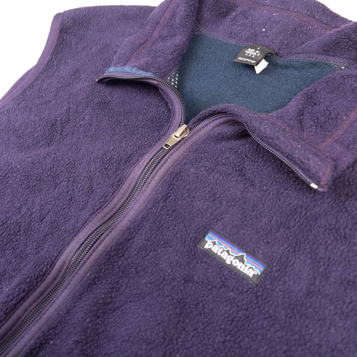 Vintage Patagonia Zip Up Fleece Gilet Womens Size L