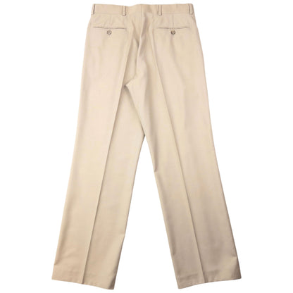 Vintage 90s YSL Yves Saint Laurent Jacket & Trousers Suit Set Size M | Medium, Beige