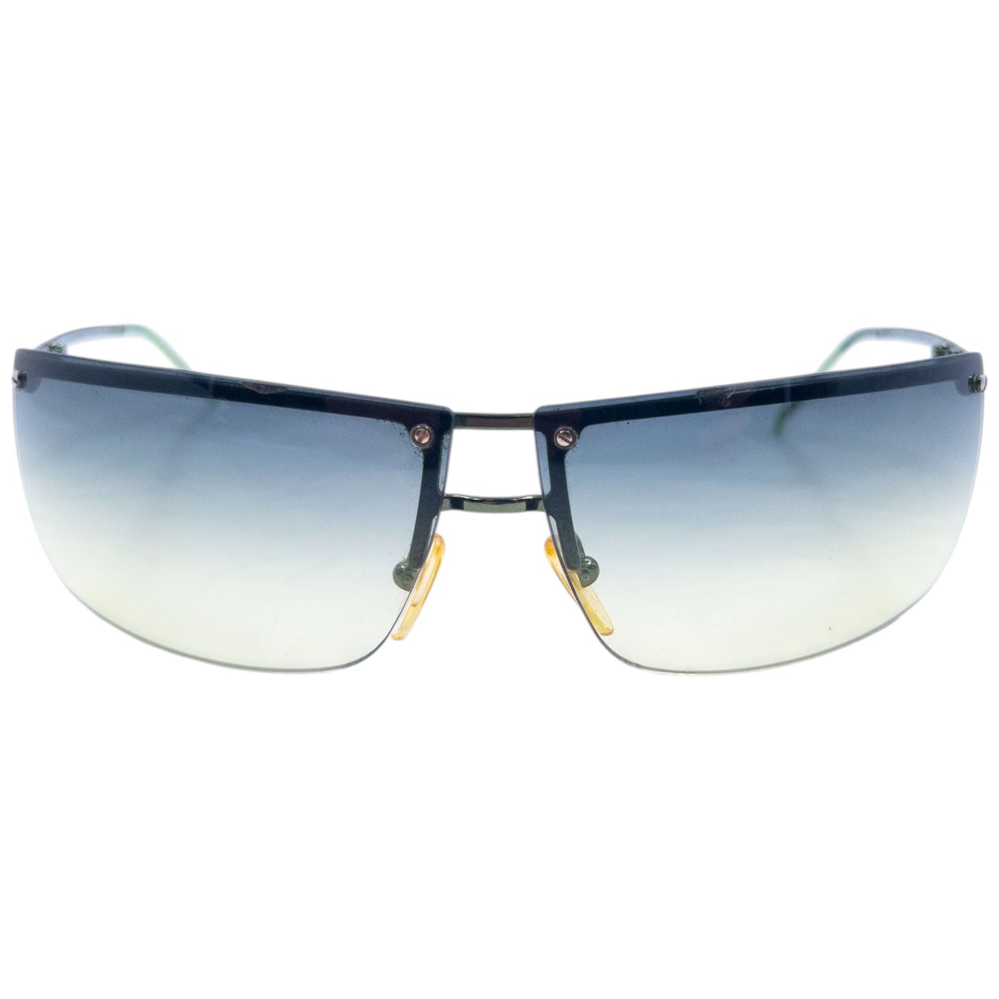 Vintage 2000s Gucci Rimless Sunglasses | O/S, Green