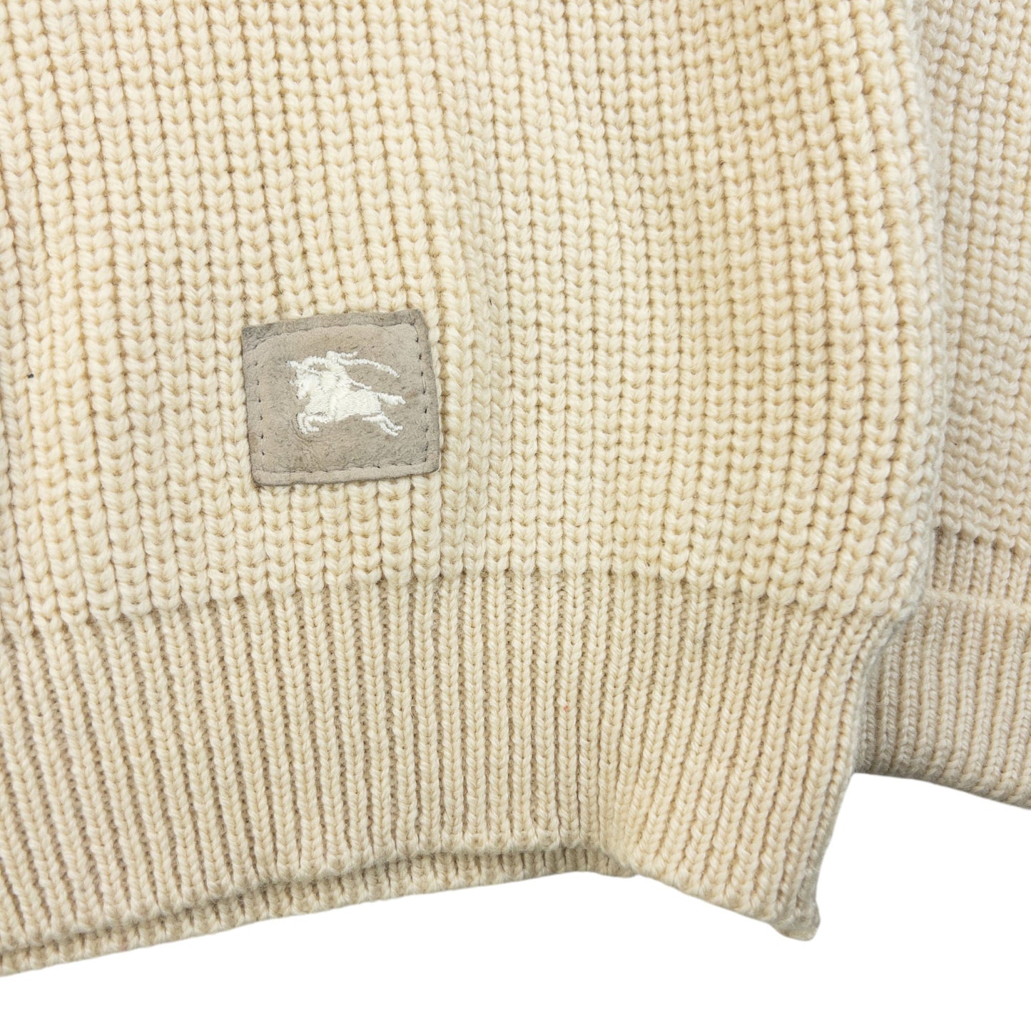 Vintage 90s Burberry Wool Knit Jumper Size M | Medium, Multicoloured