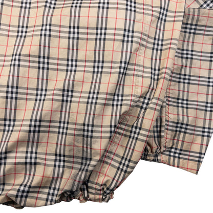 Vintage 90s Burberry Golf Nova Check Packable Jacket Size XL | XL, Multicoloured