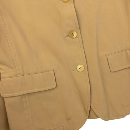 Vintage 90s Issey Miyake Button Up Jacket Womens Size S | Small, Beige