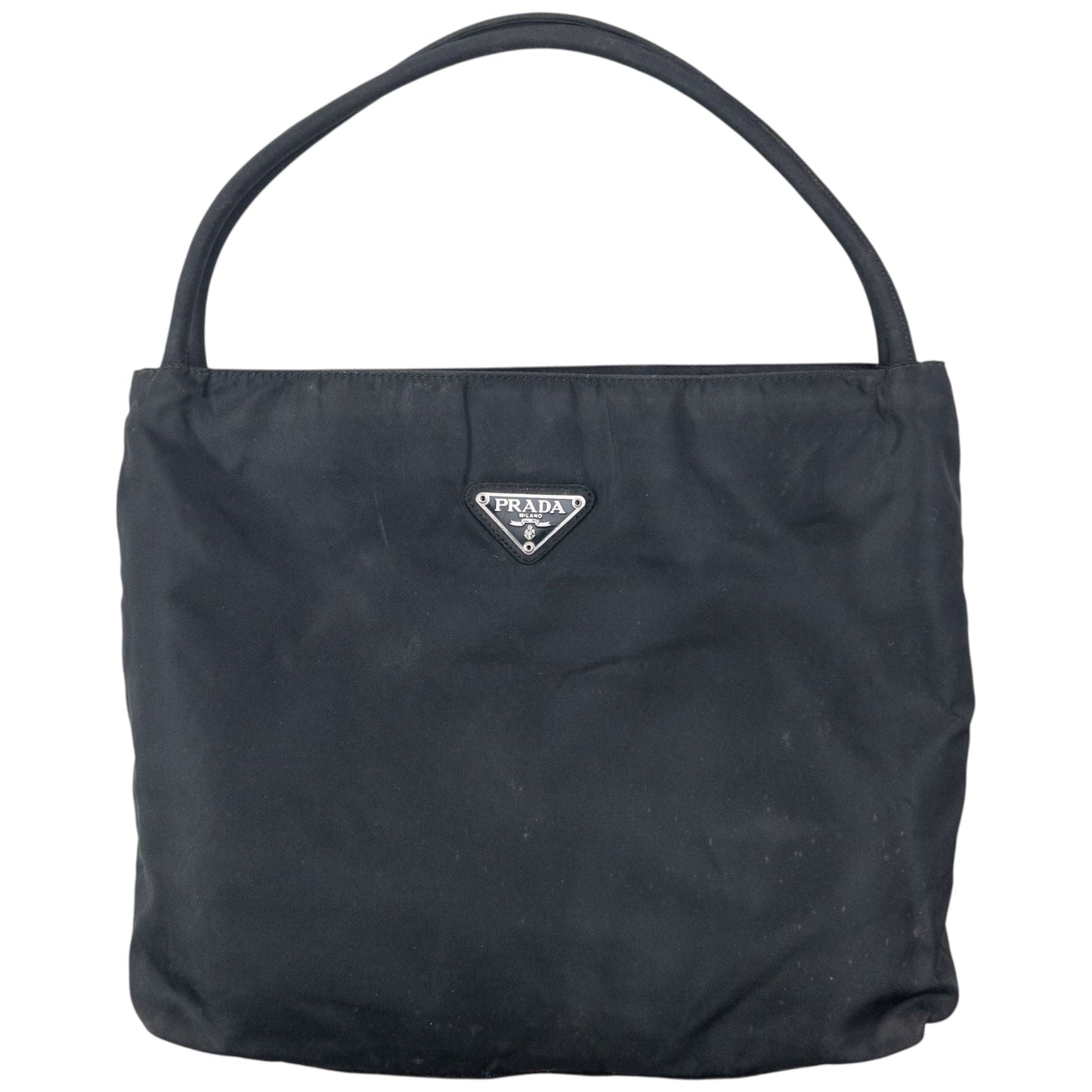 Vintage 2000s Prada Shoulder Bag | O/S, Black