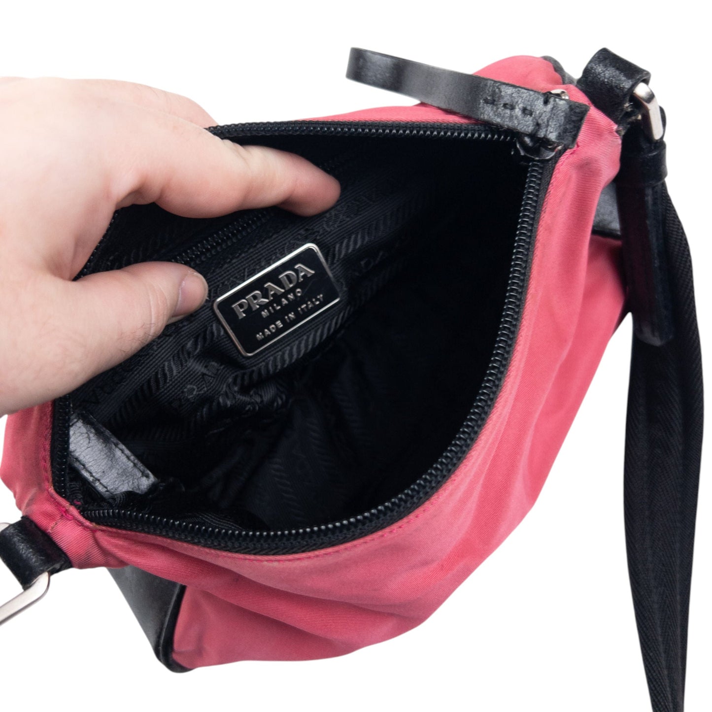 Vintage Prada Mini Baguette Shoulder Bag