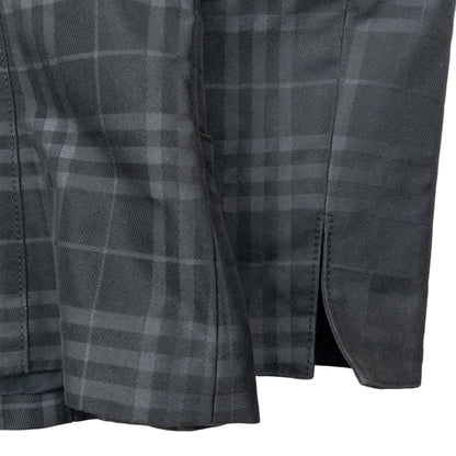Vintage Burberry Nova Check Button Up Jacket Womens Size M | Medium, Black