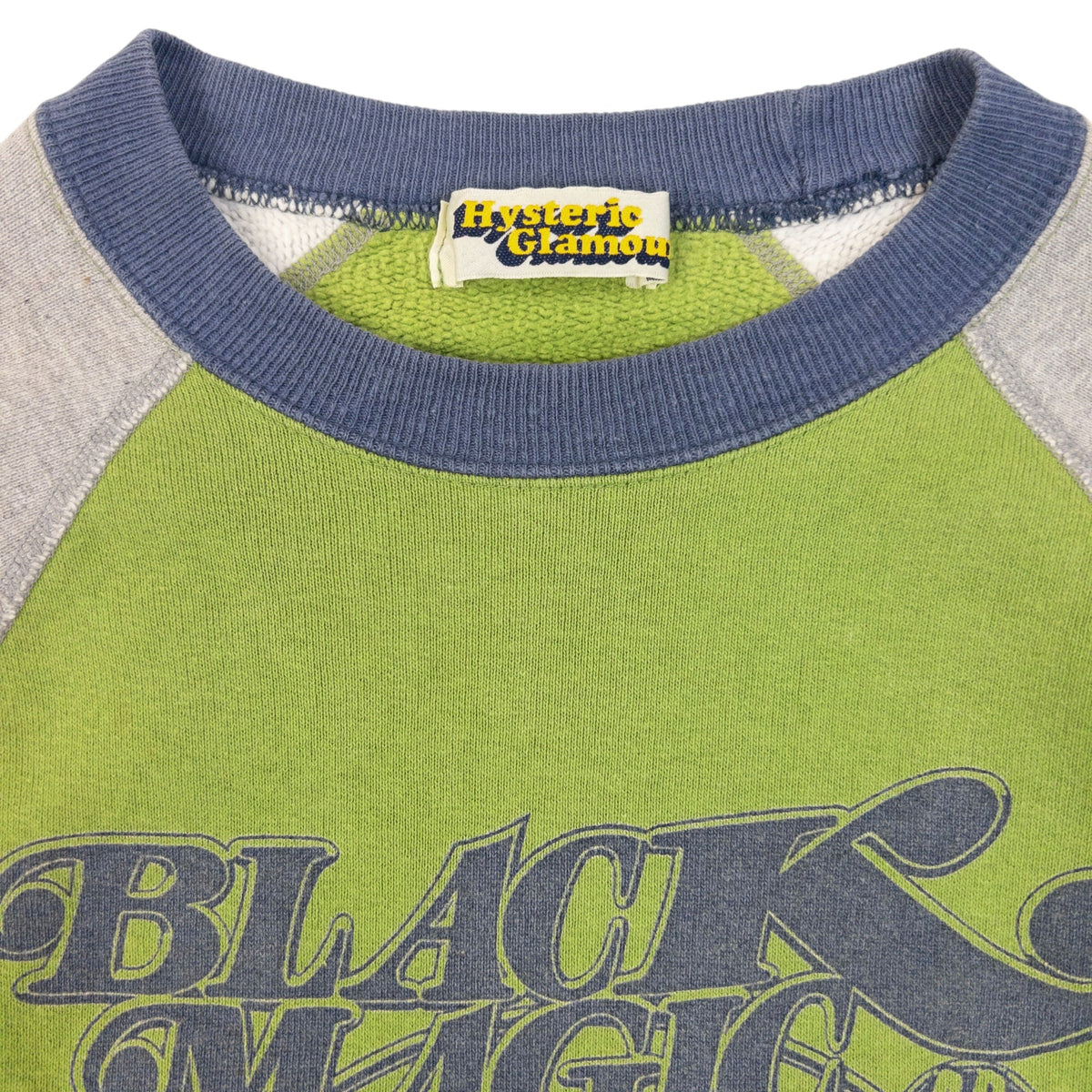 Vintage 90s Hysteric Glamour Black Magic Graphic Sweatshirt Womens Size M | Medium, Black