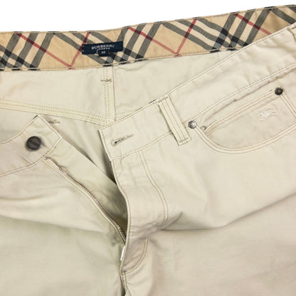 Vintage Burberry Nova Check Waist Trousers Size W38